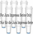 2-6 Wasserfilter für Jura Impressa S9 S7 Avantgarde XS90, XS90 One Touch, XS95 