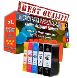 5x PATRONEN für CANON PIXMA IP4850 IP4950 IX6550 MG5150 MG5350 MG5250 SET