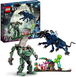 LEGO 75571 Avatar Neytiri und Thanator vs. Quaritch im MPA, baubares Action-Spie