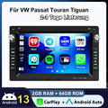 7" Android 13 2+64G Autoradio Carplay GPS Navi RDS Für VW Golf MK4 Passat JETTA