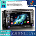 DAB+Autoradio Android 13 CarPlay OPS Für VW Passat Polo Golf 5/6 Tiguan Eos Seat