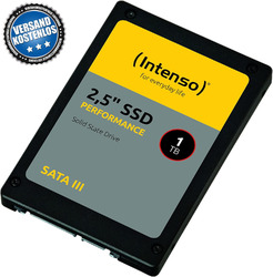 Intenso SSD interne Festplatte TOP 128 256 512 GB 1TB 2TB SATA III 6 Gbps 2,5"