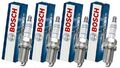 4x BOSCH FR7LDC+ 0242235668 Zündkerze für AUDI BMW DACIA RENAULT SEAT SKODA VW