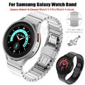 Für  Samsung Galaxy Watch 6 5 4 40 44mm 6Classic 43 47mm 5 Pro Edelstahl Armband