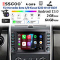 DAB+ Autoradio 64G Android 13 Carplay Für Mercedes Benz A/B-Klasse W639 W169 GPS