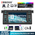 Für BMW 3er E46 318 325 M3 DAB+ Android 13 Carplay Autoradio GPS FM 2+64G Kamera