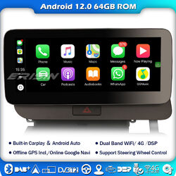 10,25" IPS Android 13 Audi Q5 Autoradio GPS 4G Canbus SWC CarPlay DAB+Navi Radio