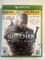 The Witcher 3: Wild Hunt Game Of The Year Edition (Xbox One) Complete CIB