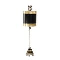 Tischleuchte Schreibtischlampe Beistelllampe Stahl H 77,5 cm Wohnzimmerlampe