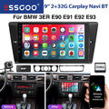 DAB+ 32G Android 13 Für BMW 3er E90 E91 E92 E93 Apple Carplay Autoradio Navi RDS