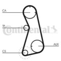 Zahnriemen Satz für VW Sharan Golf 3 Passat 1992-1996 Continental Ctam Ct872K1