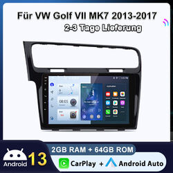 2+64G Android 13 Apple Carplay Autoradio GPS NAVI WIFI DSP Für VW Golf 7 VII MK7