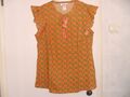 Bluse, Oberteil, Shirt, Tunika, Blusenshirt, Druckbluse, Gr. 42