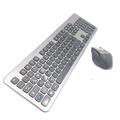 Hama Funktastatur Maus Set QWERTZ Tastenlayout kabellose ergonomische Maus 2.4GH