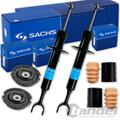 2x SACHS STOSSDÄMPFER+DOMLAGER+PROTECTION KIT VORNE für VW PASSAT 3B AUDI A4 B5