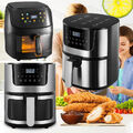 Heißluftfritteuse Fritteusen Fritteuse Heißluft Heissluft XXL Air Fryer 8L/7.5L