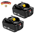 2 Neu Set 18V 5,0Ah für Makita 18volt Akku BL1860B- 197422-4 BL1850 BL1830B DE