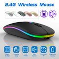 PC Maus Kabellos Wireless Mouse Bluetooth USB Computer Notebook Laptop Funkmaus