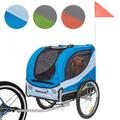 HAPPYPET® Hundeanhänger Hundetransporter Fahrradanhänger Hunde Fahrrad Anhänger