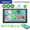 Carplay Android 13 Autoradio 7" 2 DIN GPS Navigation Bluetooth WIFI RDS FM 2+32G