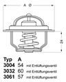 BorgWarner (Wahler) Thermostat Kühlmittel 3004.88D1 für FORD ESCORT 1 AFH ATH 2