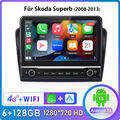 128G Für Skoda Superb II 2008-13 Android13 Autoradio GPS Nav WIFI BT Carplay DAB