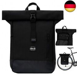 MellowMo Fahrradtaschen für Gepäckträger mit 16 Zoll Laptopfach - Damen & He