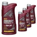 Motoröl MANNOL 7917 Energy Formula C4 5W-30 ACEA C4, MB 226.51, 4x1 Liter