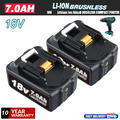 2X 7AH Ersatz Akku Für Makita BL1860B 18V LXT Li-ion BL1850B BL1830 NEU