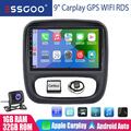 32G Für Opel Vivaro B Renault Trafic CarPlay Autoradio Android 13 GPS Navi +Kam