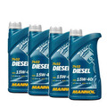 MANNOL 15W-40 4L Diesel für SUZUKI TATA TOYOTA VOLVO VW