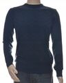 Marineblauer Pullover aus Kaschmir und Merinowolle für Herren L 520