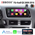 für Audi Q5 8.8" 8-Kern 128GB CarPlay Android Auto Autoradio GPS Navi 4G LTE DVR