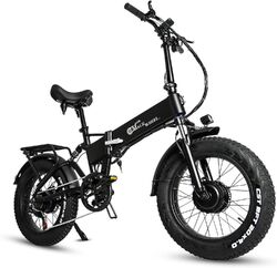 20 Zoll E Mountaibike 1500W Doppelmotor Elektrofahrrad Moped eBike 40km/h E-Bike