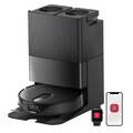 Roborock Qrevo Slim schwarz Saugroboter Rocken und Nassreinigung 11.000 Pa