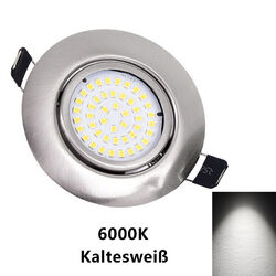 3/5/10 Set LED Einbauleuchte Einbau Strahler Spots 5W IP44 230V Einbauleuchten