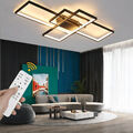 LED Design Deckenleuchte Wohnzimmer Modern Deckenlampe Dimmbar Fernbedienung 59W