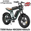 ENGWE M20 Elektrofahrrad 20 Zoll E-Bike 750W E Mountainbike Fatbike 26Ah MTB