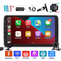 10" Android 13 DAB+ Autoradio 1 DIN GPS Navi WIFI Drehbar Bildschirm +Kamera MIC