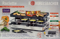 Rommelsbacher RC 1400 Raclette Grill, 1200W - Edelstahl