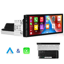 2+64G 7" Autoradio Android 13 Apple Carplay GPS Navi WiFi Bluetooth USB RDS 1DIN