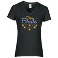 JGA Damen Shirt TEAM BRIDE / BRIDE Junggesellinnenabschied CrazyShirt