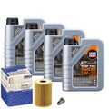 Motoröl 5W30 LIQUI MOLY Top Tec 4200 4L+MAHLE Ölfilter+Ölablassschraube