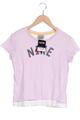 Nike T-Shirt Damen Shirt Kurzärmliges Oberteil Gr. M Baumwolle Flieder #hnnane8