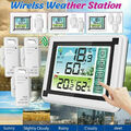 Wetterstation Große mit Außensensor Innen Außen Digital Thermometer Hygrometer