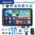 DAB+ 10" Android 13 Autoradio 1 DIN GPS Navi WIFI 360° Drehbar Bildschirm WiFi