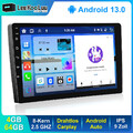 4G+64G Android 13.0 Doppel 2 Din Autoradio 9" IPS GPS DSP WIFI IPS Touch Screen