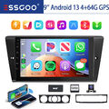 4+64G 9" Android 13 Für BMW 3ER E90 E91 E92 E93 Autoradio GPS DAB+ KAM Carplay