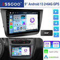 Für Seat Altea 2004-2015 2+64G Android 13 Carplay Carplay Autoradio GPS NAV DAB+