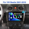 8 Kern 128G Carplay Android 13 Autoradio GPS Navi FM RDS Für VW Beetle 2001-2010